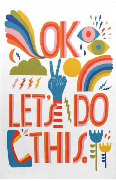 Lisa Congdon for Em &amp; Friends OK Let's Do This Journal